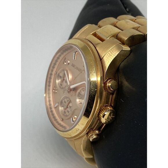 Michael Kors Runway MK5128 Women Stainless Steel Analog Dial Quartz Watch MP224 - Picture 4 of 12